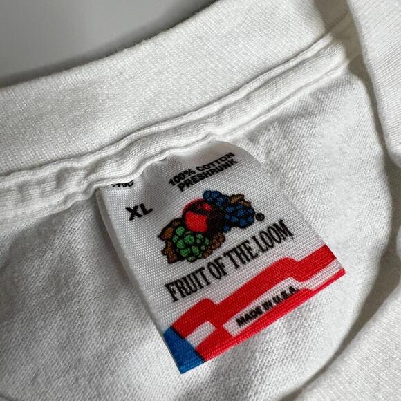 80s Vintage Fruit of the Loom Halloween Costume T-Shirt XL USA Made Funny Tee - Picture 2 of 13